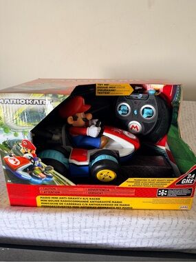 Nintendo Mario RC Kart Toy in Red, Blue, White